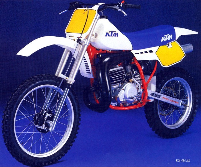 KTM 495 MC 1984