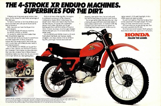 Honda XR 500 1980